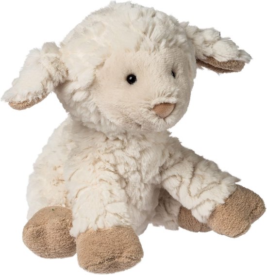 Zacht Pluchen Lam Knuffelbeest voor Baby's en Kinderen (20 cm) van Tiamo