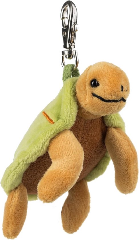 Zacht Pluchen Sleutelhanger Schildpad Hilde 11 cm