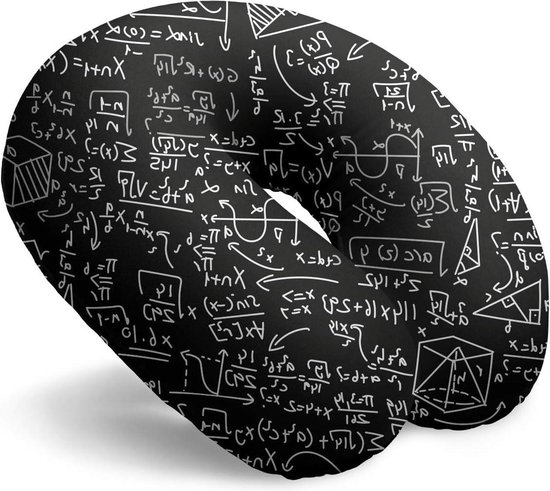 Zacht reiskussen voor neksteun - Grappig reiskussen met merknaam - Comfortabel opblaasbaar kussen van $