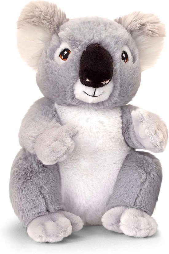 Zacht Speelgoed - Knuffel Dier - Knuffelen - 100% Gerecycled Materiaal - 19 x 20 x 26 cm - Bruin