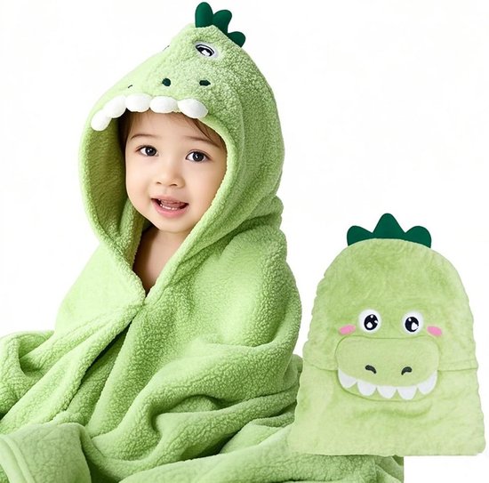 Zachte Baby Badhanddoek met Capuchon - Ultra Absorberend en Groot formaat - Ideaal voor Baby's en Peuters