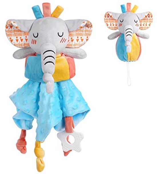 Zachte Babyknuffel en Multifunctionele Handdoek voor Pasgeborenen van Merkloos