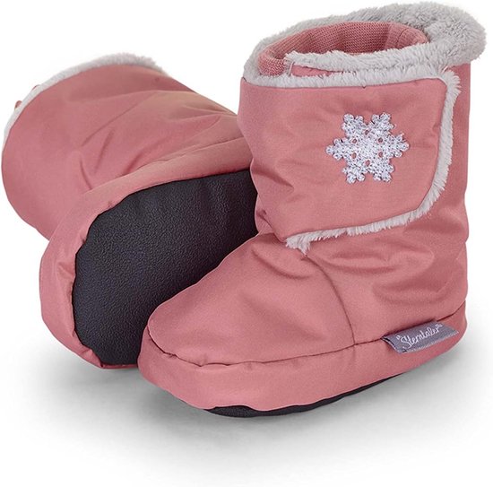 Zachte Babyschoenen met Warme Voering en Elastische Zool