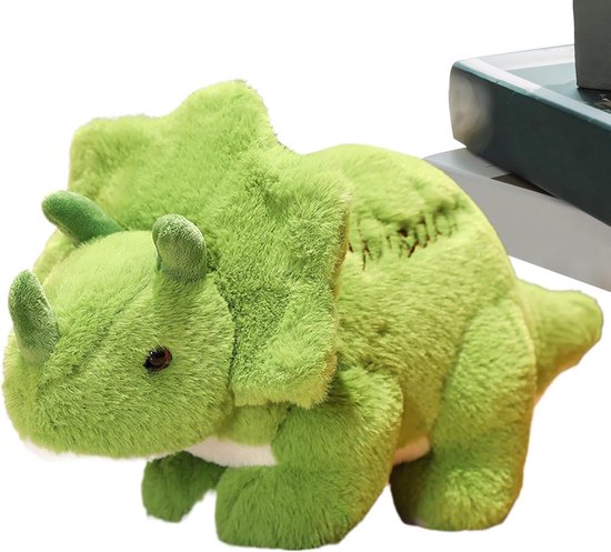 Zachte Dino Knuffel - Dinosaurus Pluche - Creatief Spelen - Zacht PP Katoen - 35 cm - Diverse Kleuren