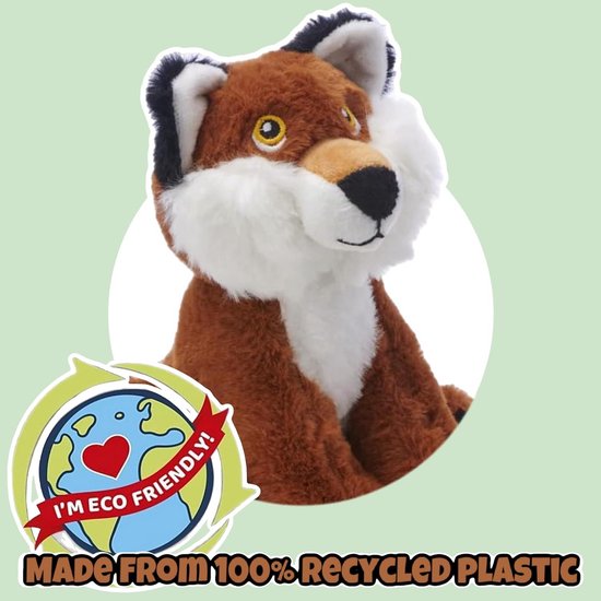 Zachte Eco Pluche Teddybeer Knuffel 15cm voor Kinderen