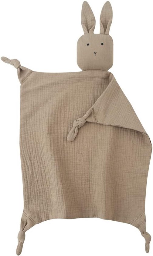 Zachte Katoenen Badstof Kaphanddoek met Knuffel voor Baby en Pasgeborene van Merkloos