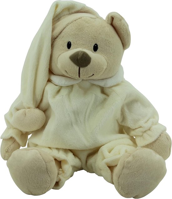 Zachte knuffelbeer 40 cm beige supersoft