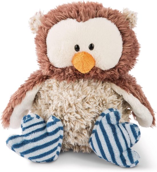 Zachte Knuffeluil Oscar 25 cm met Draaibare Kop - Pluche Dierenknuffel