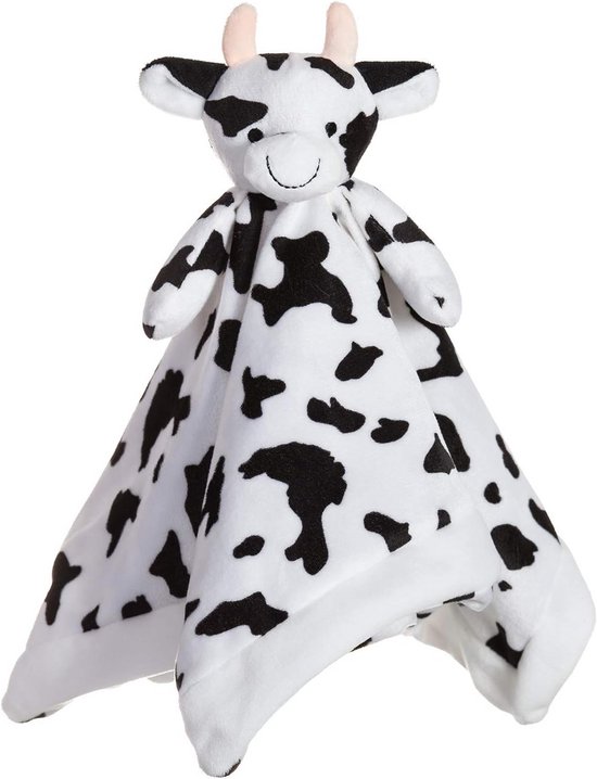 Zachte Lammetje Knuffel met Dekentje - 32 cm - Voor Baby's - Wasbaar Pluche Dier
