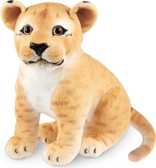 Zachte Leeuwin Knuffel 30 cm - Pluche Dier voor Kinderen en Baby's