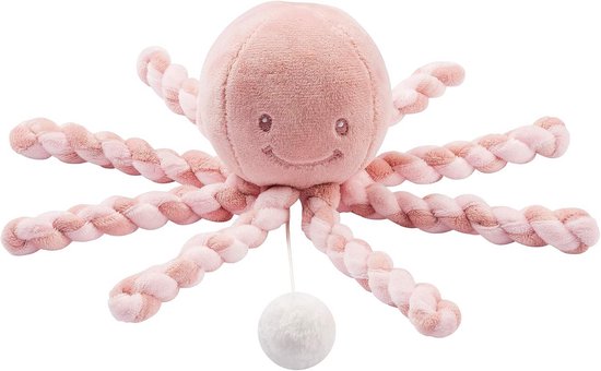 Zachte Muziekknuffel Octopus met 'La-Le-Lu' Wiegdeuntje voor Pasgeboren Baby van Merkloos