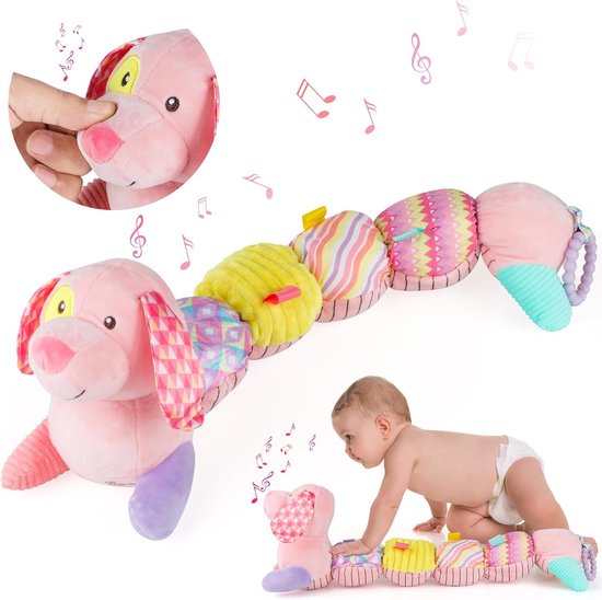 Zachte Muzikale Rups Pluche Speelgoed voor Baby's en Peuters