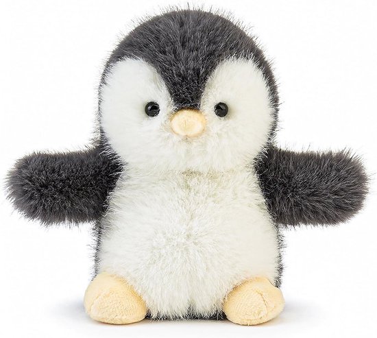Zachte Pinguïn Knuffel - 15 cm Pluche Dierenkussen - Leuk Cadeau voor Kinderen van Merkloos