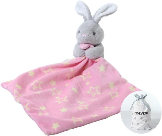 Zachte Pluche Babydeken met Knuffel - Perfecte Tandenknuppel voor Pasgeborenen