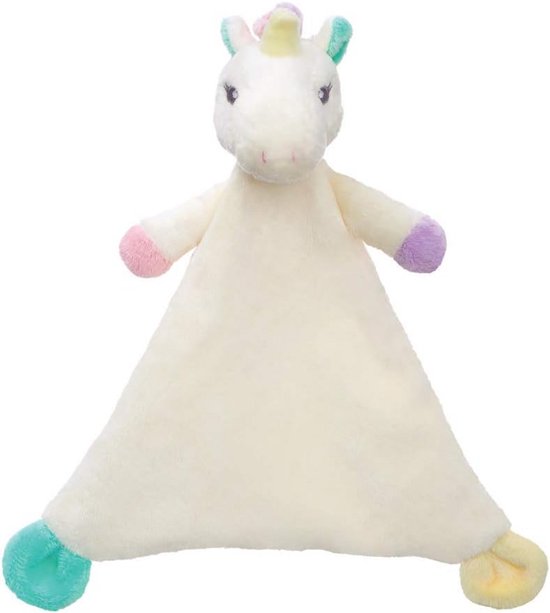 Zachte Pluche Eenhoorn Knuffeldeken Roze - Perfect Cadeau voor Baby Shower van Merkloos