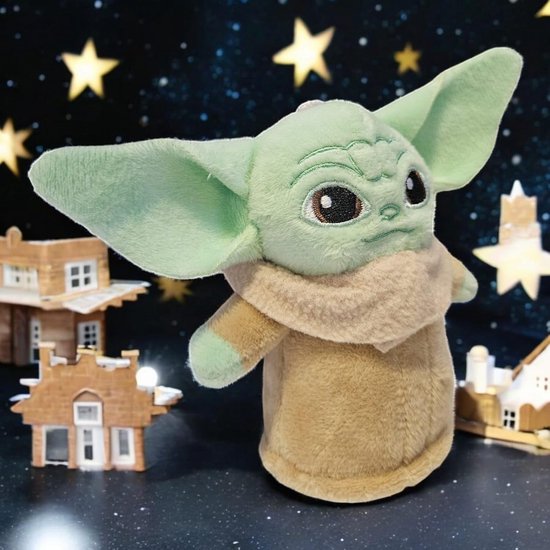 Zachte Pluche Knuffel Baby Yoda Figuur 13 cm van Merkloos