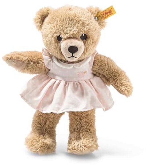 Zachte Pluche Knuffelbeer voor Baby's en Kinderen - 25 cm Roze Slaapvriend