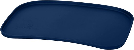 Zachte Siliconen Mini Placemat voor Baby en Peuter - Navy