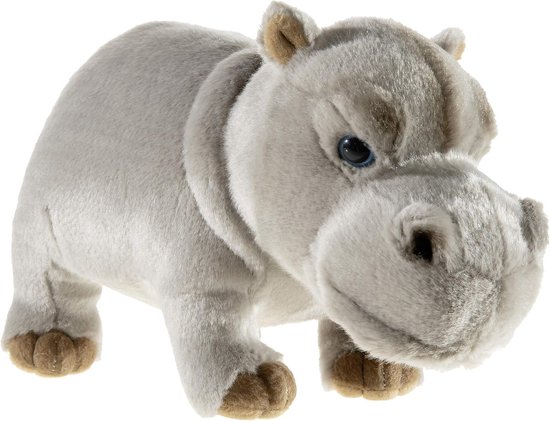Zachte stoffen knuffel voor baby's, Grijs Pluche Dierenspeelgoed