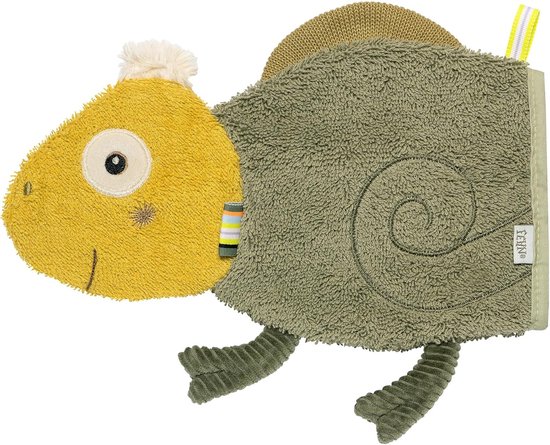 Zachte Waswanddoek met Dierenthema - Met Label voor Badspeelplezier - Absorberend en Knuffelzacht voor Baby's en Kinderen van Merkloos