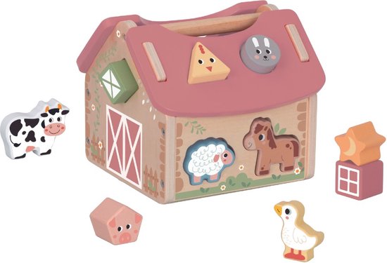 ZaciaToys - Activiteitenhuis boerderij - FSC® van ZaciaToys