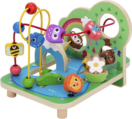 ZaciaToys - Houten Kralenspiraal - FSC® van ZaciaToys