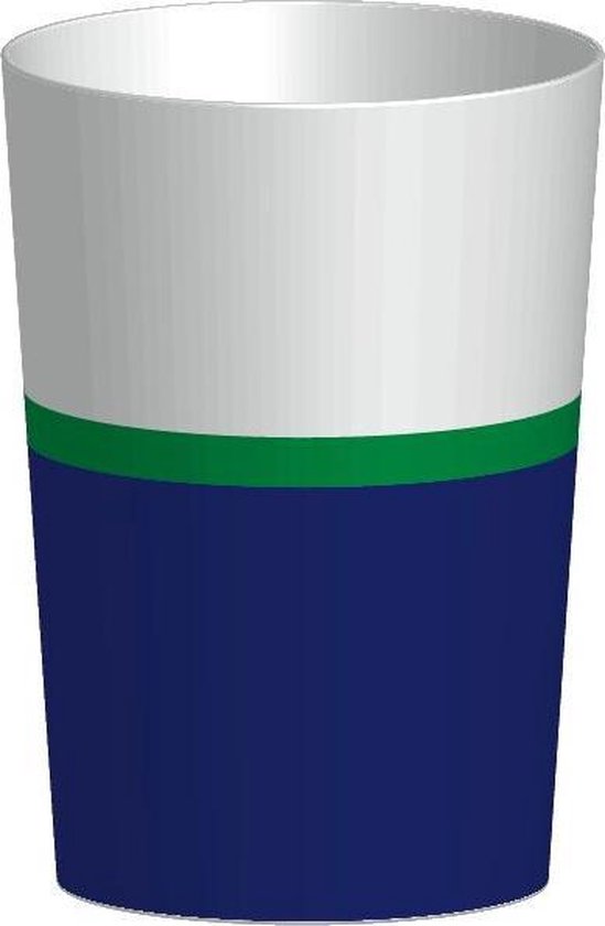 Zak Designs Riviera Drinkbeker - 300ml - Wit/Blauw van $