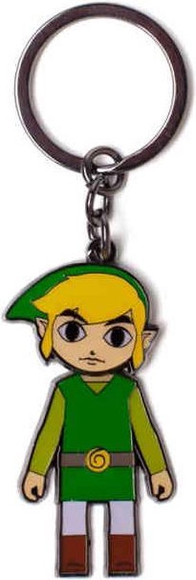 Zelda - Link With Movable Head Metal Keychain van Nintendo
