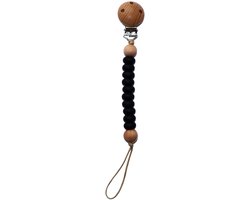 Zibbi Nordic Speenkoord Midnight – Luxe Siliconen Speenclip – BPA Vrij