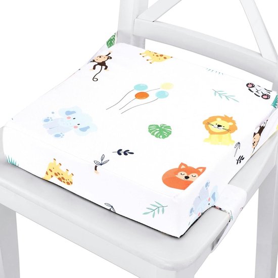 Zitverhoger 32x32x8cm voor kinderstoel binnen buiten - Safari van Baninni
