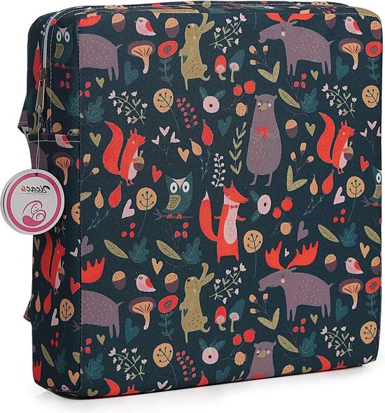 Zitverhoging draagbaar zitkussen cartoondesign kinderen - donkergroen van Yiwu-Tech