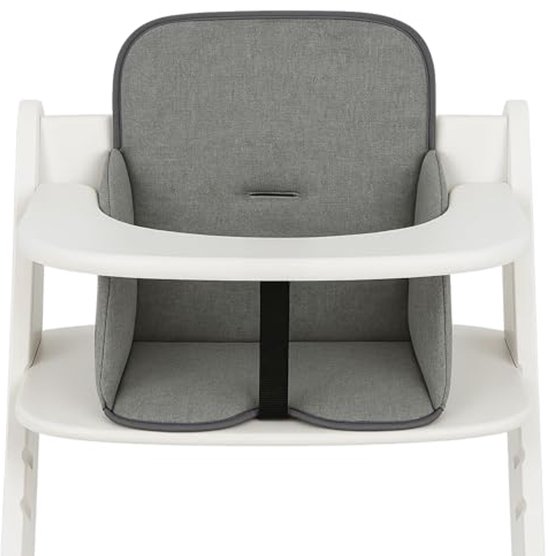 Zitverkleiner voor Kinderstoelen - Universeel Kussen voor Baby's en Peuters in Grijs van Merkloos