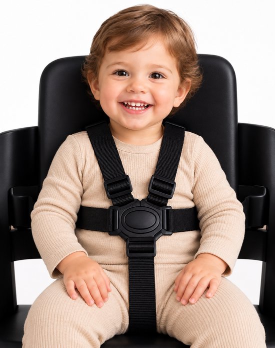 ZitZachtje 5-punts veiligheidstuigje – Kinderstoel Harnas geschikt voor Stokke Tripp Trapp stoel
