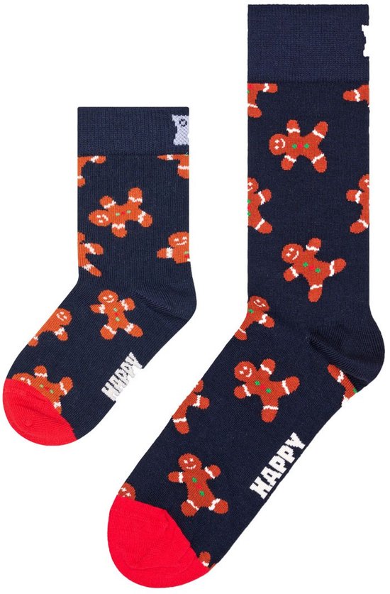 Zo Vader Zo Zoon/Dochter matching sokken Gingerbread | 41 - 46 / 2-3 jaar van Merkloos