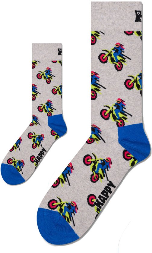 Zo Vader Zo Zoon/Dochter matching sokken Motorbike | 41 - 46 / 12-24 maanden van Merkloos