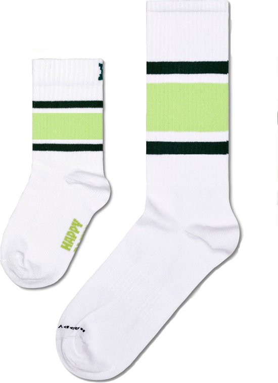 Zo Vader Zo Zoon/Dochter matching sokken Sneaker Lichtgroen | 41 - 46 / 2 - 3 jaar van Happy Socks