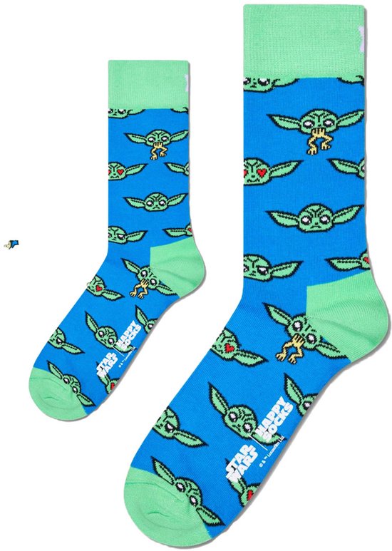 Zo Vader Zo Zoon/Dochter matching sokken Star Wars GROGU | 41 - 46 / 2-3 jaar van Merkloos