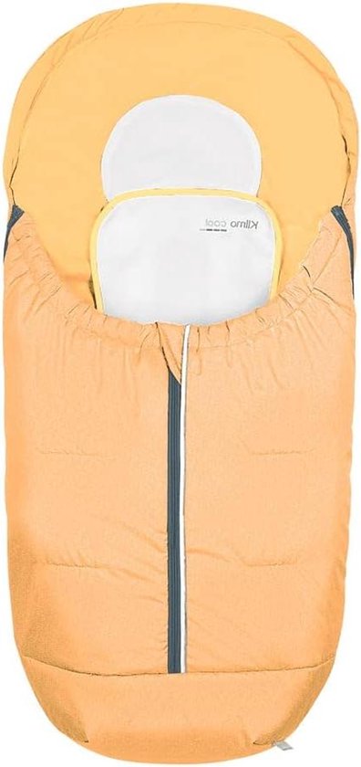 Zomervoetenzak - Baby slaapzak - Comfortabel reizen - Coolmax vochtregulerend materiaal - 98 x 55 cm - Grijs