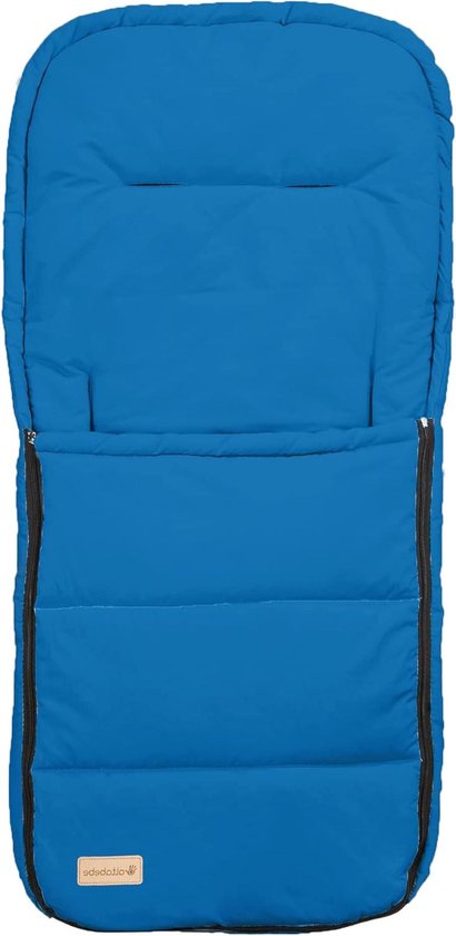 Zomervoetenzak - Kinderwagen zak - Wandeltochten buiten - Afneembaar bovenstuk - 93 x 45 cm - Lichtblauw