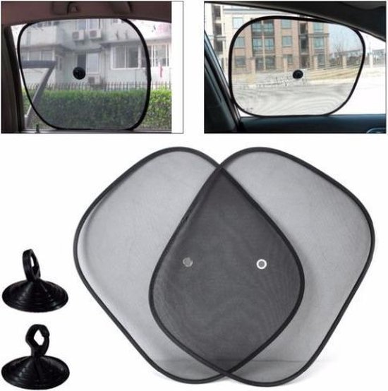 Zonnescherm Auto - UV Protectie - 1 paar van Sleepzz