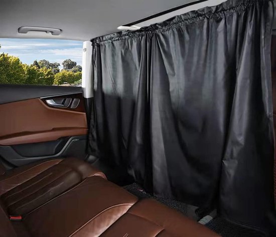Zonnescherm Auto - Zonwering - Zijruit - Achterruit - Luxe Auto Zonnescherm-Autoraamschaduwen-Autoruit Zonwering-Universele zonnescherm Zonnewering-Auto Klamboe Gordijn-UV Zonbescherming Protectie-Anti-Verblinding-verwijderbaar privacygordijn van DeCliff