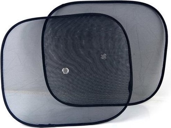 Zonnescherm voor kinderstoel Auto - Auto zonnescherm - Zijraam - UV Protectie - 2 Stuks van KIDDOODLE