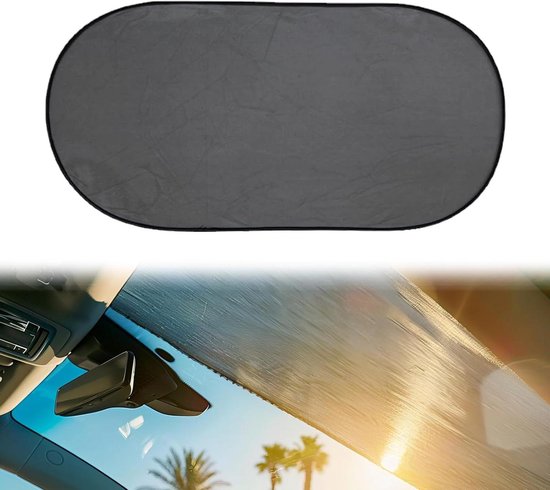 Zonnewering auto - Opvouwbare auto zonnescherm voor baby - 100 x 50 cm.