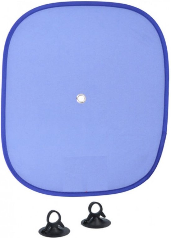 Zonwering Zonnescherm Auto UV Protectie 2 Stuks Autozonwering Voor Autoraam Zijruit -Blauw van VegaTouch