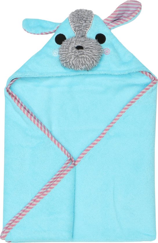 Zoocchini baby badcape 100% katoen - Yoko the Yorkie van Zoocchini