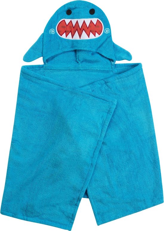 Zoocchini badcape - Sherman the Shark van Zoocchini