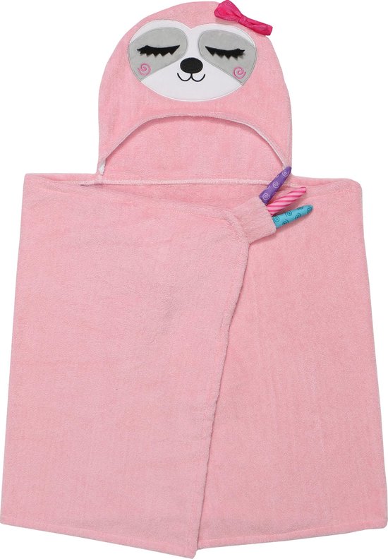 Zoocchini kids badcape - Sadie the Sloth van Zoocchini