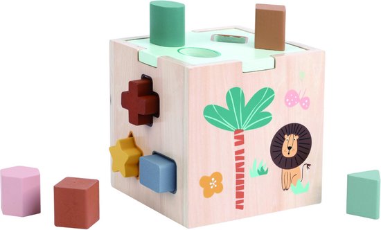 Zookabee Blokkenstoof jungle 100% fsc van Zookabee