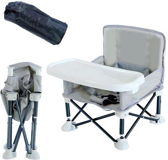 ZRSS® Kinderstoel Inklapbaar - Meegroeistoel - Eetstoel Baby - Peuterstoel van ZRSS