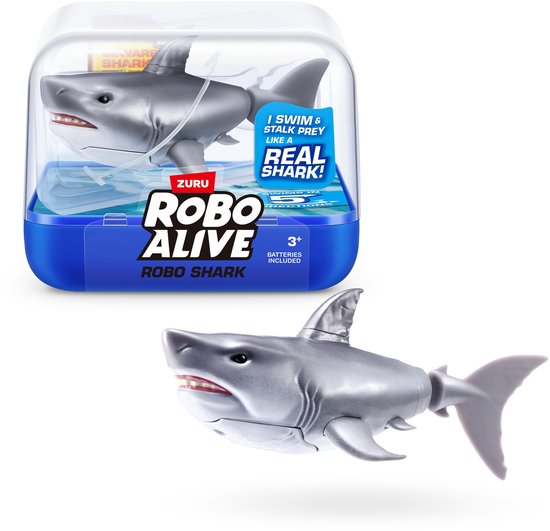 Zuru robot haai speelgoed - Robo Alive interactieve vis. van ZURU